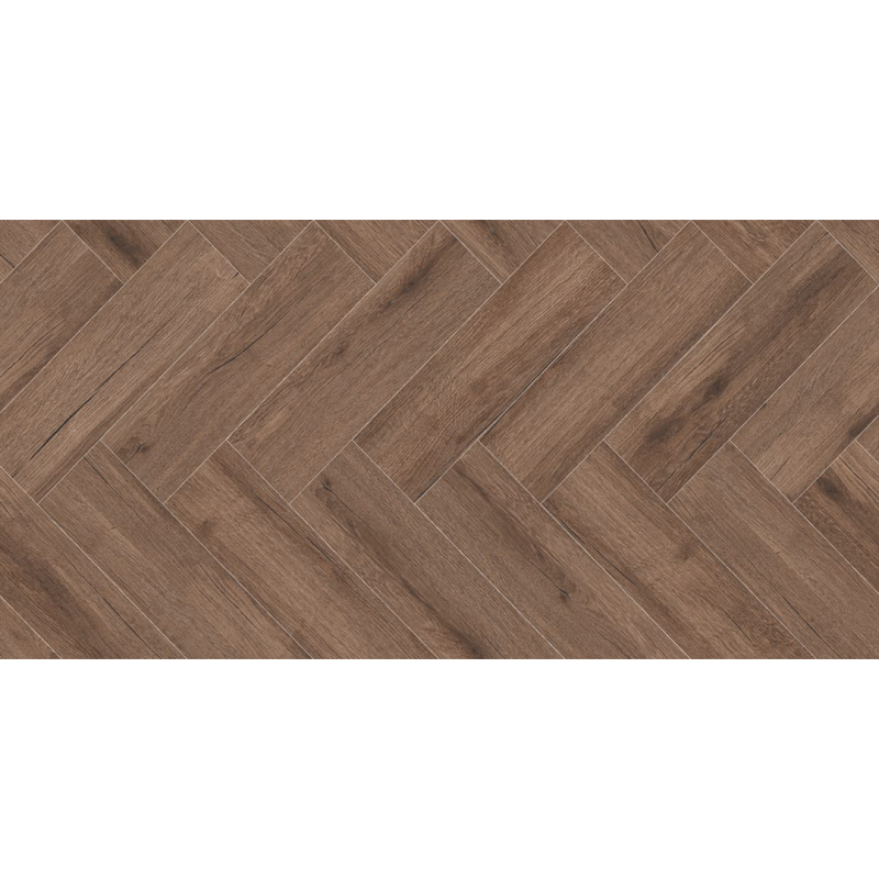 OSLO Tiles - Porcelain Tile - Royal Calca Wood Teak - Brown Teak Wood design 60x120 Rustic Matt Finish